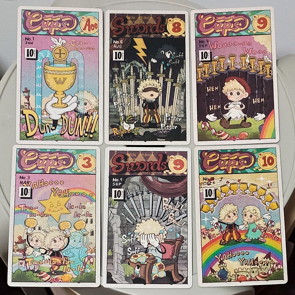 Baraja de Tarot Vintage Rubber - Tarot Cards Deck With Guidebook reseña y precio