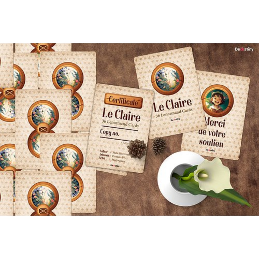10,4*7,3 cm Le Claire Lenorman - Tarot Cards Deck With Guidebook reseña y precio